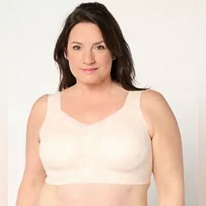 Evelyn & Bobbie Ultra Lift Defy Mesh Trimmed Seamless Wirefree Bra | Champ/Gingk